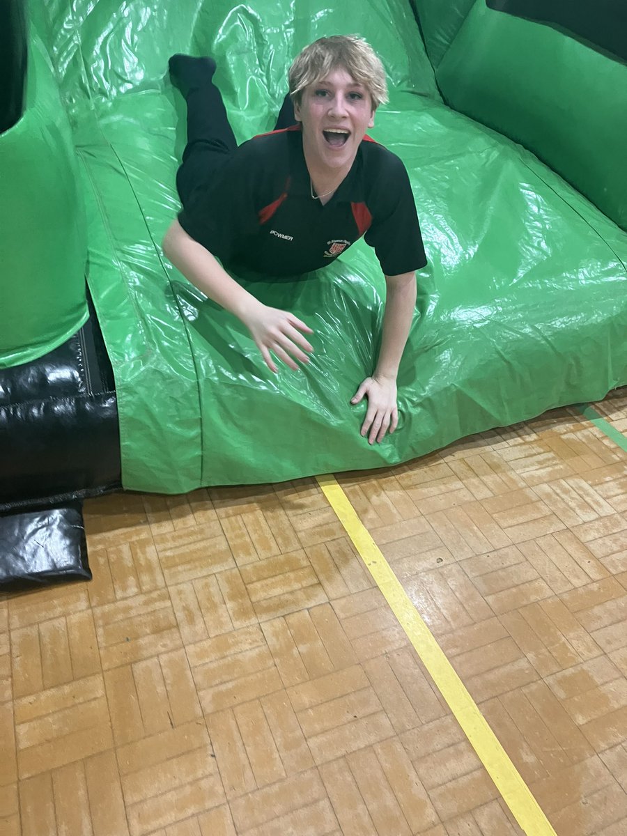 What a fun afternoon for year 11 students, who were treated to an inflatable assault course, a bungee run and sumo suits, to reward them for all their recent hard work in the trial exams.  #committedlearners #exceptionalpeople