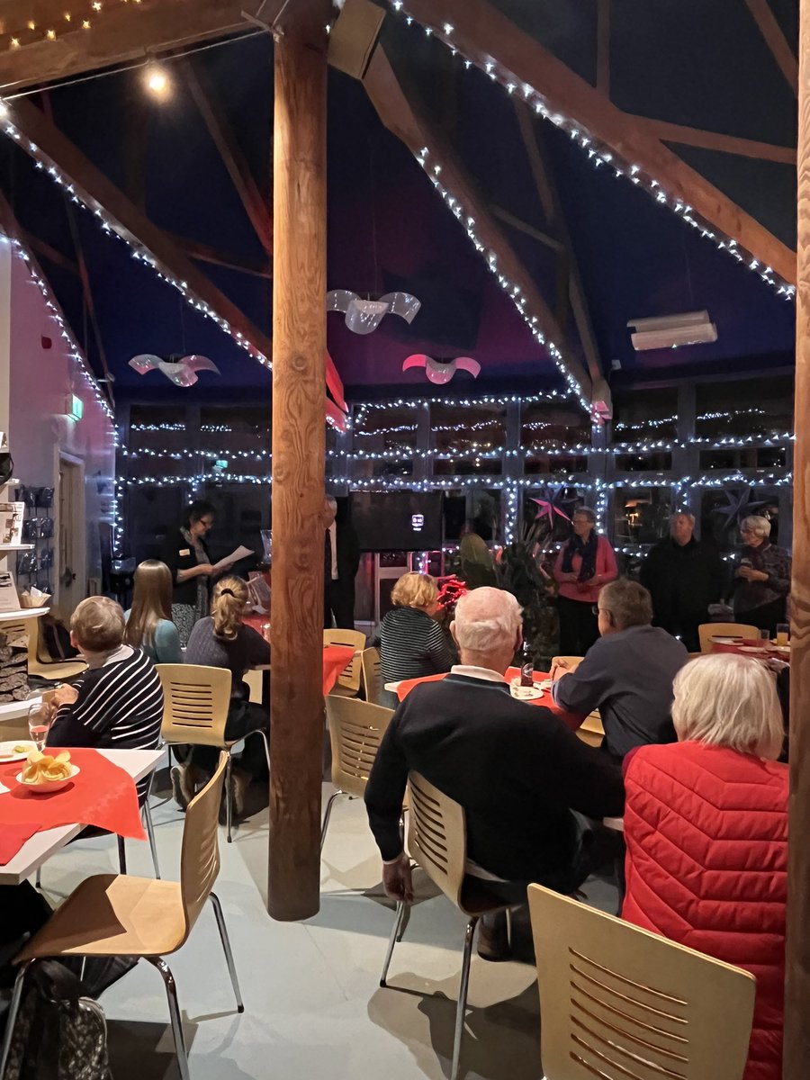 smdavies67's tweet image. Lovely to see, despite the weather, such a good turn out for @NBinBloom Christmas celebration this evening hosted @SeabirdCentre - an opportunity to acknowledge all the great local individual and #community contributions leading to another successful year of awards 
#volunteers
