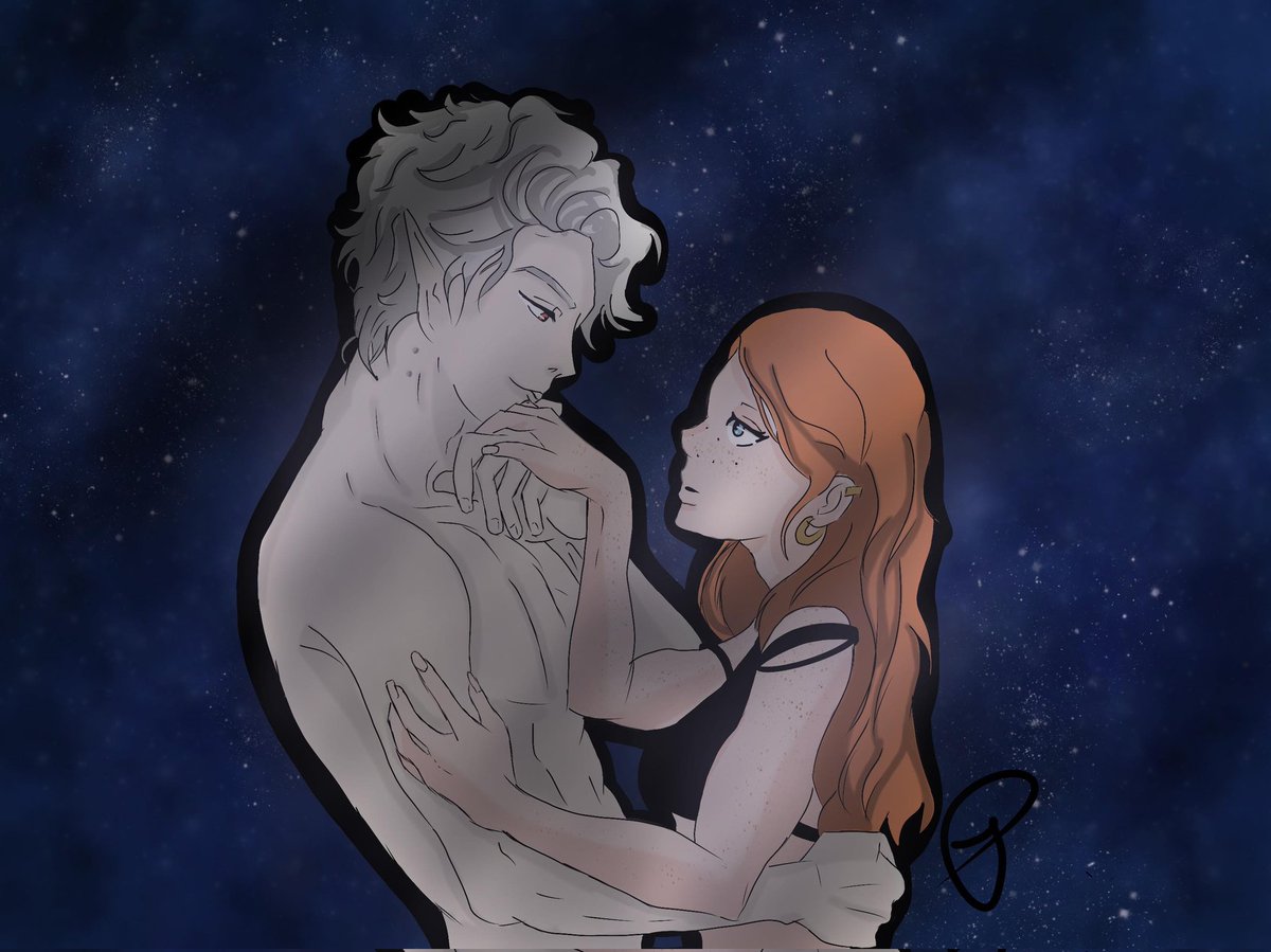 SirenStraw74187's tweet photo. My Tav and the drop dead gorgeous #Astarion from #BaldursGate 
Might redraw this at some point but here they are looking so adorbs 🥺🥺

#digitalart #ArtistOnTwitter #AnimeArt #gaming #videogameart https://t.co/DJlmNTHd2W