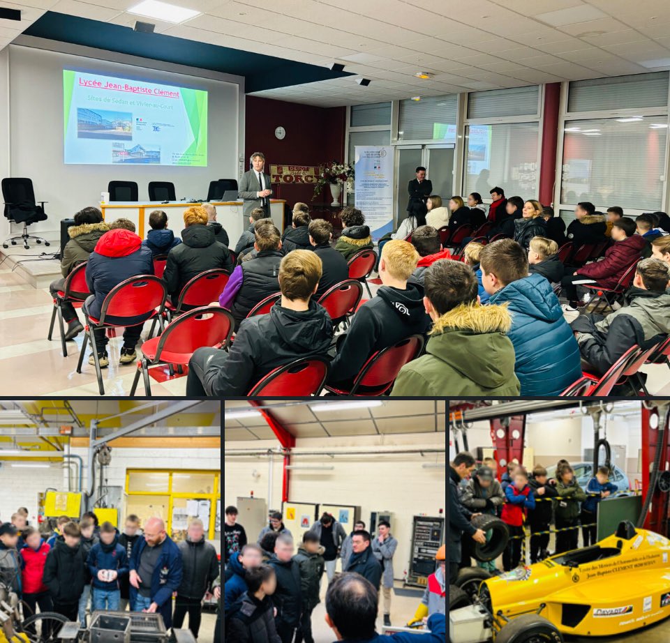 [Semaine des Lycées Professionnels] 
Du 04 au 08 décembre plus de 200 collégiens  accueillis <a href="/lyceejbClement/">Lycée Jean-Baptiste CLÉMENT</a> !!!
L'objectif 🎯 de cette semaine est de faire découvrir les formations professionnelles #voiepro 
#semainedeslycéesprofessionnels 
<a href="/aitrene1/">Ait Braham</a> <a href="/AcReims/">Académie de Reims</a> <a href="/regiongrandest/">Région Grand Est</a>
