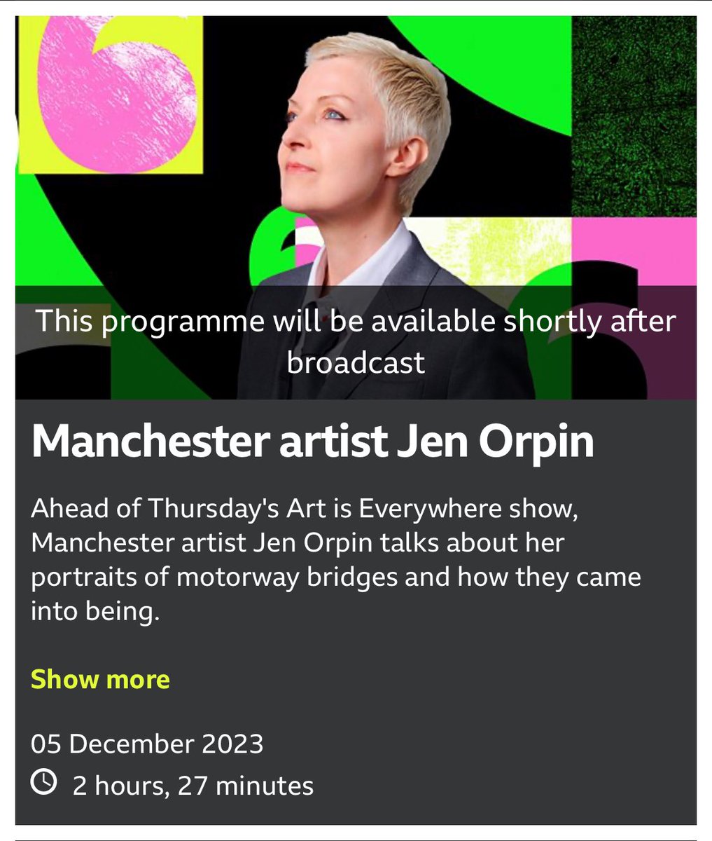 Jen Orpin AMAFA tweet media