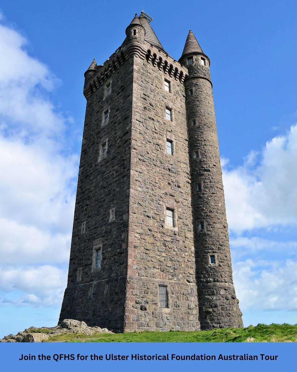 Get your early bird tickets to the Ulster Historical Foundation Australian Tour by Monday, 11 December, and save!  QFHS members save even more!  Information and tickets are available at buff.ly/480bWIC