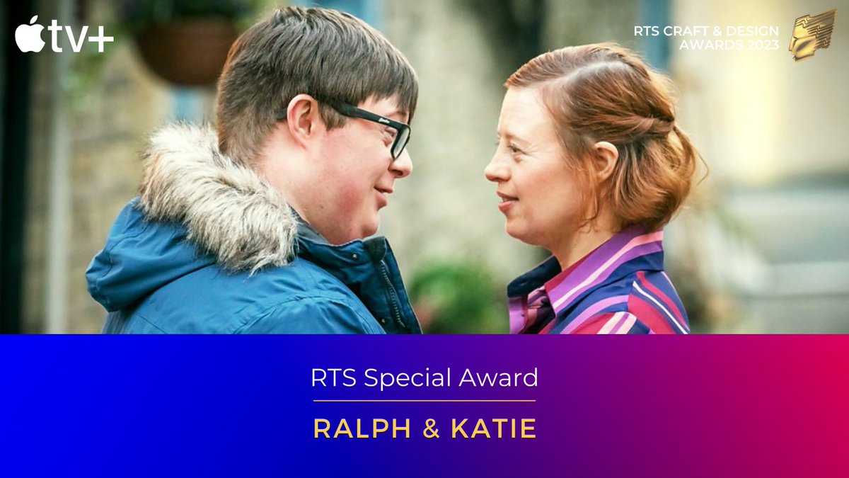 Royal Television Society (@rts_media) on Twitter photo The RTS Special Award is the first of the evening, and goes to the team behind <a href="/theaworduk/">Ralph & Katie</a> spinoff Ralph & Katie for creating “one of the most inclusive pieces of content that we've seen on screen for a long, long time” #RTSAwards The RTS Special Award is the first of the evening, and goes to the team behind <a href="/theaworduk/">Ralph & Katie</a> spinoff Ralph & Katie for creating “one of the most inclusive pieces of content that we've seen on screen for a long, long time” #RTSAwards