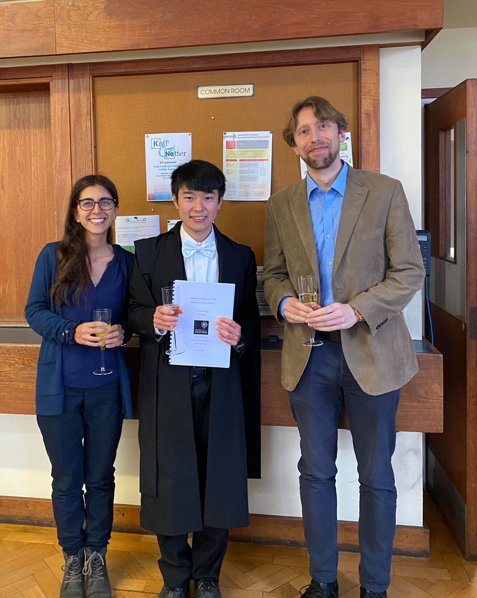 Congratulations, @henryhtchan on successfully passing your viva today—truly impressive with no corrections! We're incredibly proud of you! Many thanks, @marcvanderkamp and @robertson_crl for examining @OxfordSynthesis @SchofieldOxford
