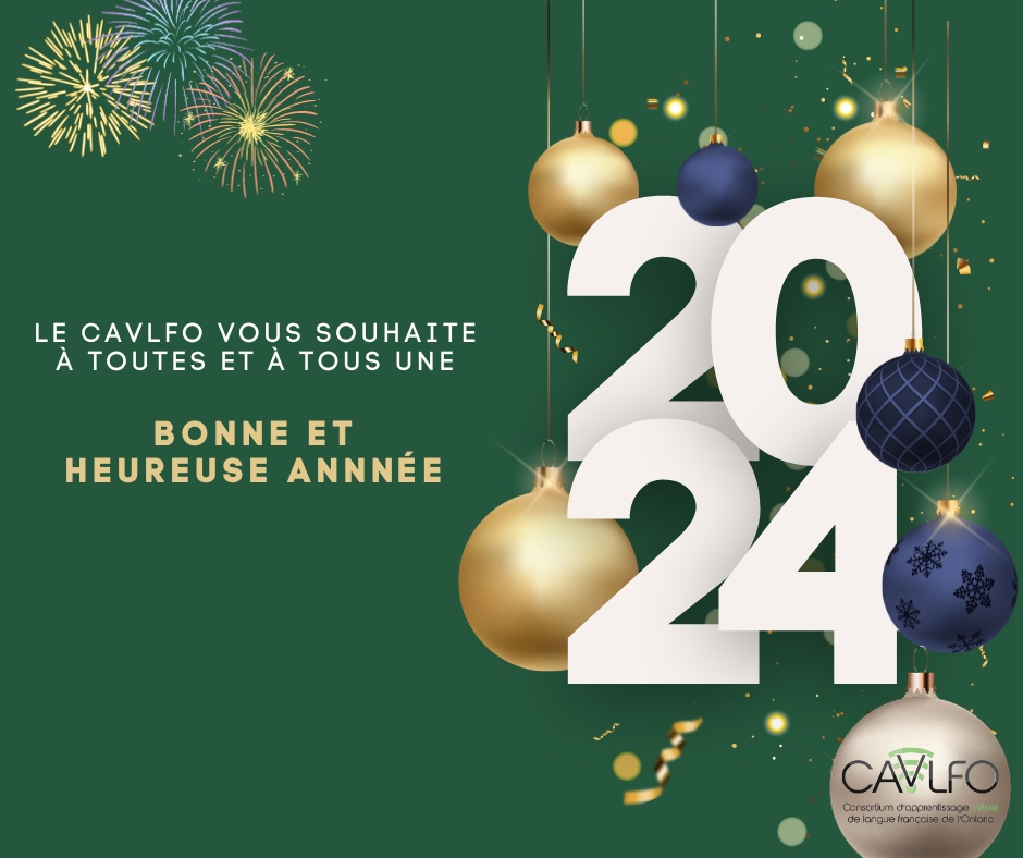 Toute l'équipe du CAVLFO te souhaite une joyeuse et merveilleuse année 2024 remplie de bonheur et de réussites ! 🥳🎉🎊

#bonneannée #bonneannée2024