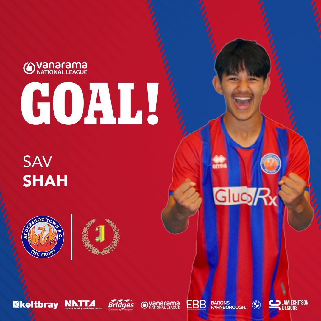 58 | Hat-trick for Shah 3️⃣😁. A fantasticly worked fourth goal… Charlie Sell combined well with Akon Turay who delivered across the six yard area towards Sav who scores his easiest goal of the evening.