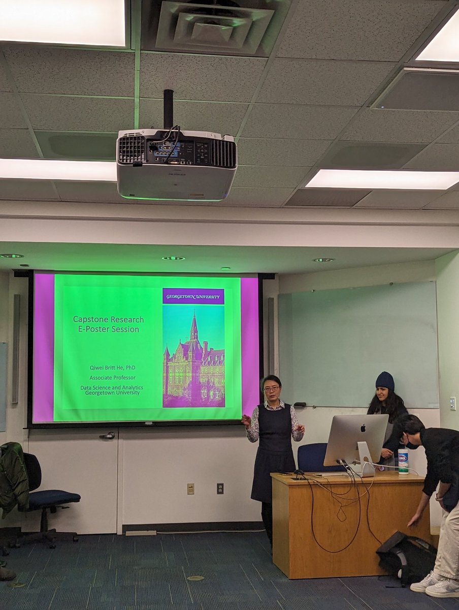 At the capstone project for Georgetown's DSAN capstone projects.  Looking forward to seeing their work for <a href="/hi_Hildreth/">Hildreth Institute</a>
