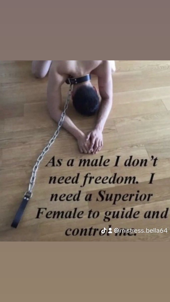 BellaMistr71908's tweet image. Let her control