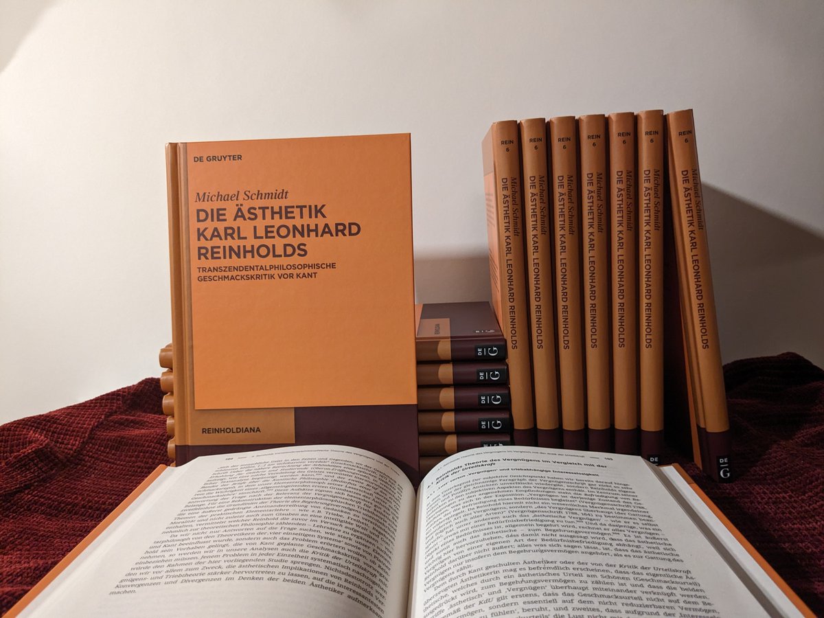 Available now: The Aesthetics of Karl Leonhard Reinhold - This volume examines the largely overlooked aesthetic writings of Reinhold before 1790, with which he aimed to anticipate Kant’s critique of taste.