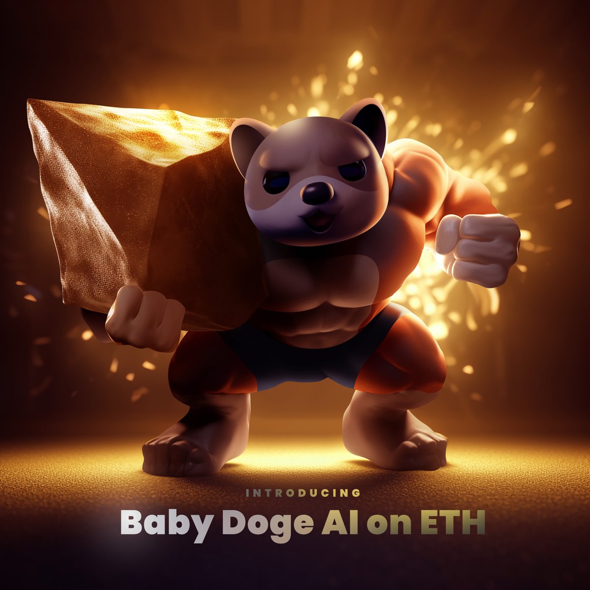 We're proud to announce the #BabyDogeAI Image Generator launches on ETH, Wednesday! 

This integration further solidifies the #BabyDogeArmy's position on #Ethereum Chain, one of the largest blockchains globally.

BabyDoge AI on ETH also expands the utility for Baby Doge and