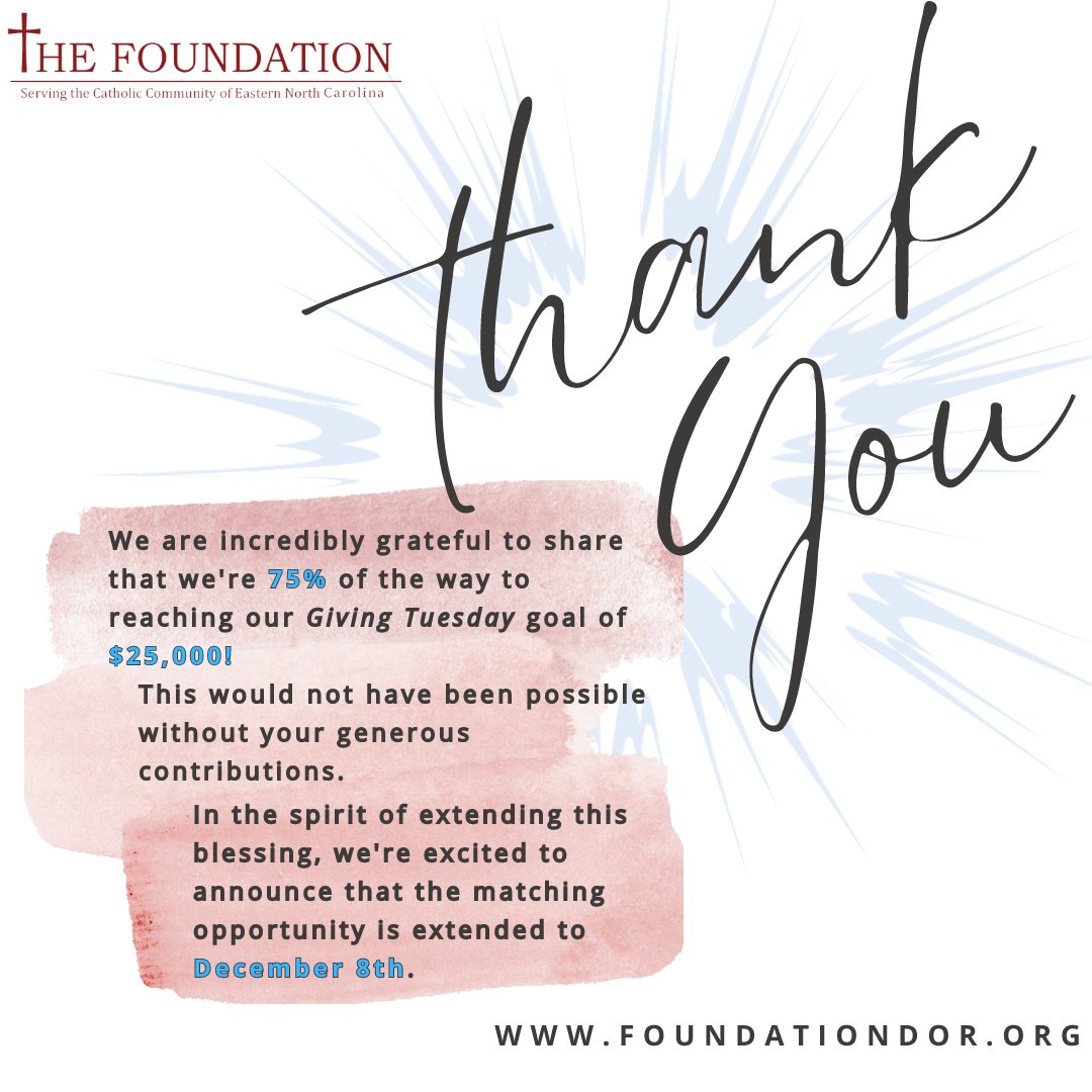 Foundation of the Roman Catholic Diocese - Raleigh tweet media