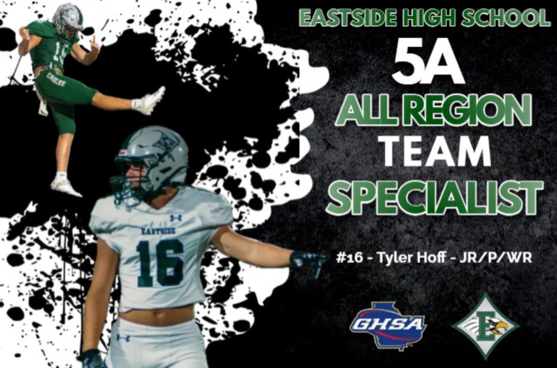 Congrats Goes To <a href="/Tyler_Hoff10/">Tyler Hoff</a> ‼️‼️

AAAAA Region 8 All Region Specialist 

Way To Represent The Eagles Ty Hoff 💯

#WeBleedGreen🦅 #OurStandard