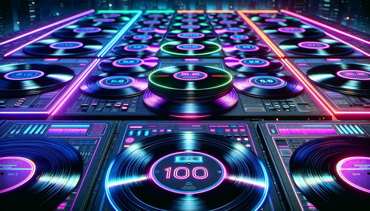 Underverse_NFT's tweet photo. The 100 Vinyls - the future of techno...soon
#cnft #CardanoCommunity https://t.co/eDp1UWKRie
