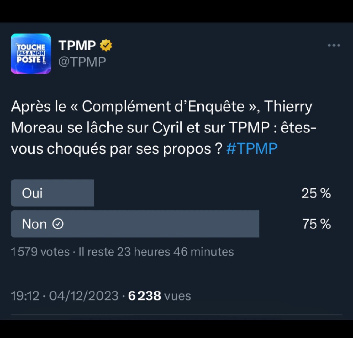 ThierryMoreauTM's tweet photo. Sondage disparu de Twitter en 14mn
Petit ange parti trop tôt… https://t.co/i3l2h0t6ZN