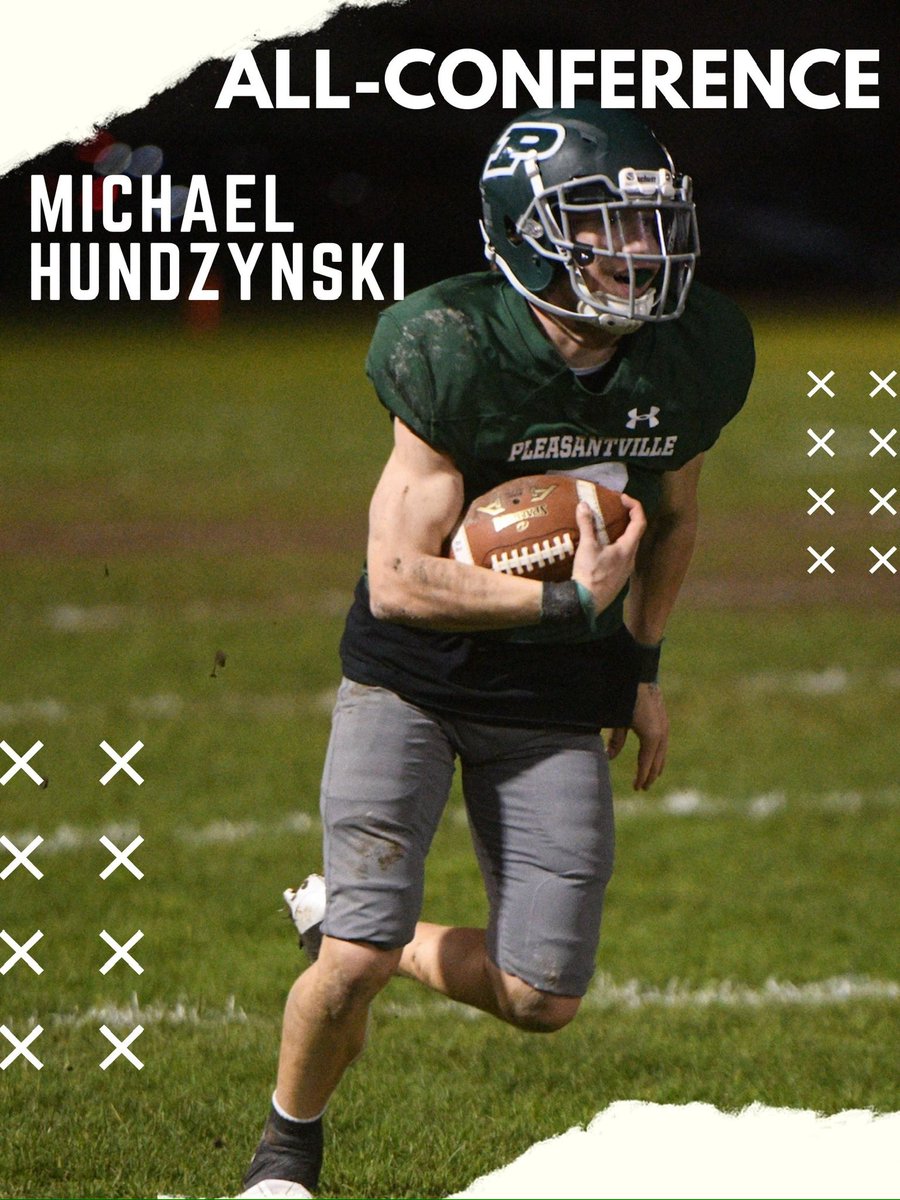 Introducing our Section 1 and Class B Award recipients. First up…
Senior Captain DB/WR #7 
Michael Hundzynski 
A 3-year defensive starter finishing his varsity career with 168 Tackles, 6 INTs and 15 TFL
#PvilleFootball #FamilyTraditionPride