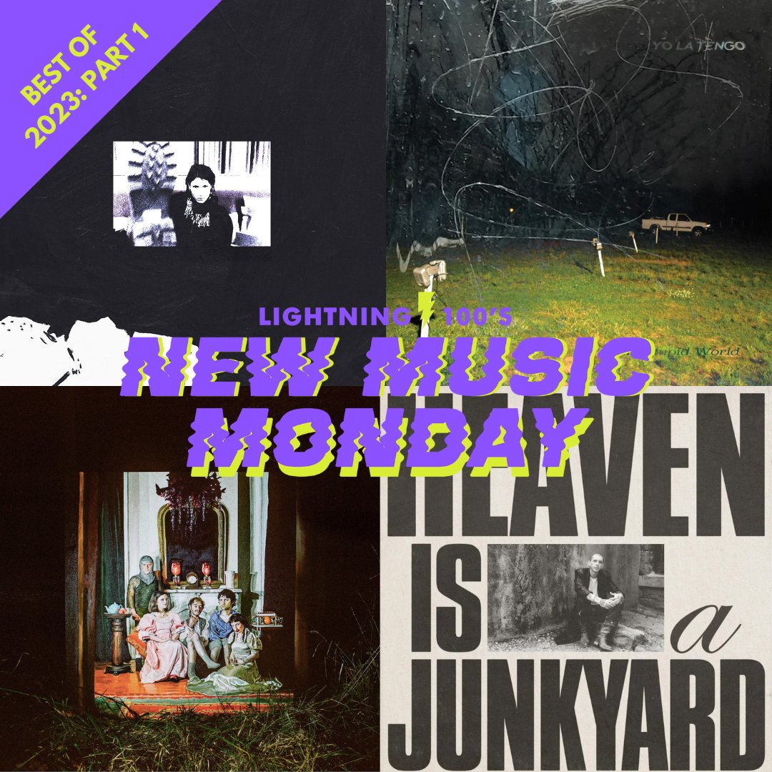 There's only a few more episodes of #NewMusicMonday left in 2023! Don't worry, we've saved the best for last. Tune in tonight for part 1 of @Steph_Lesher's best new releases from the year! lightning100.com/the615