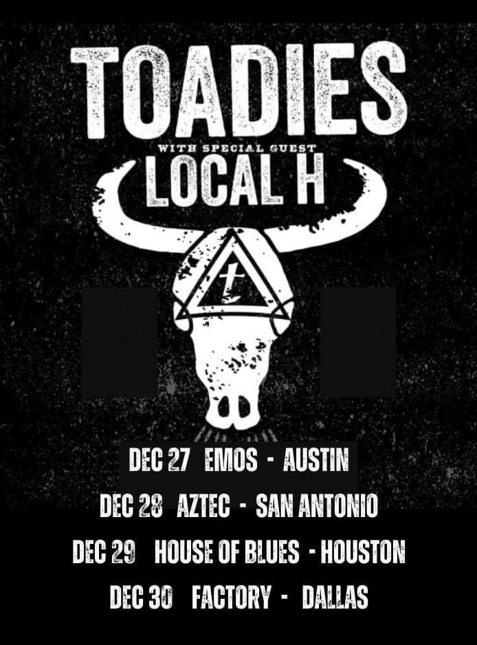 LocalH's tweet image. We’ve been pretty quiet this year — but that’s all about to change. December tour starts tomorrow in Chicago at the Aragon with @theblackkeys and @alexsucksband. Let’s send 2023 out on a rail!