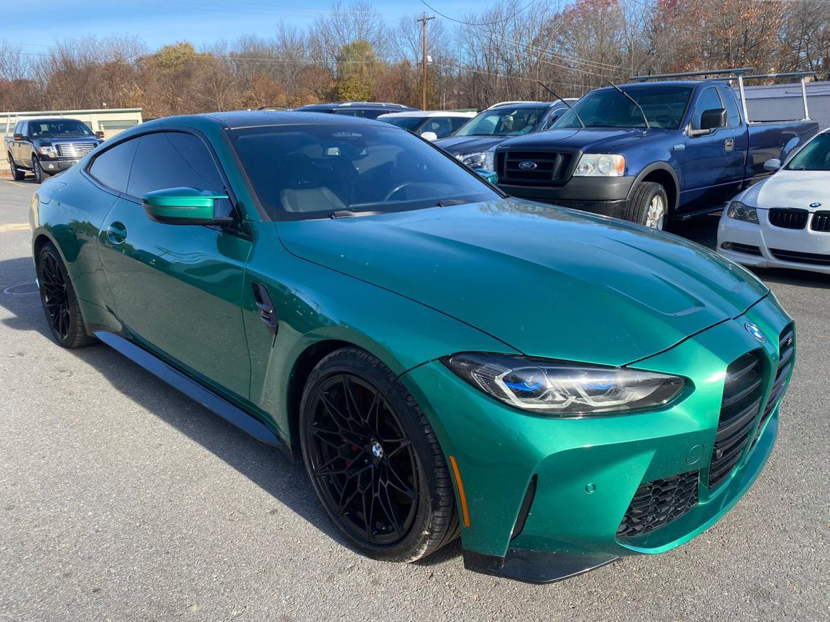 2021 BMW M4 Competition Coupe (CLEAN), 3.0L TwinPower Turbo, Bid Now: $49000 ridesafely.com/en/used-car-au… #bmwm4 #M4Competition #ItsUpForAuction #buynow #autoauctions #AutoAuctions #AuctionCars #AuctionRides #HotAuctionAction #HowMuch