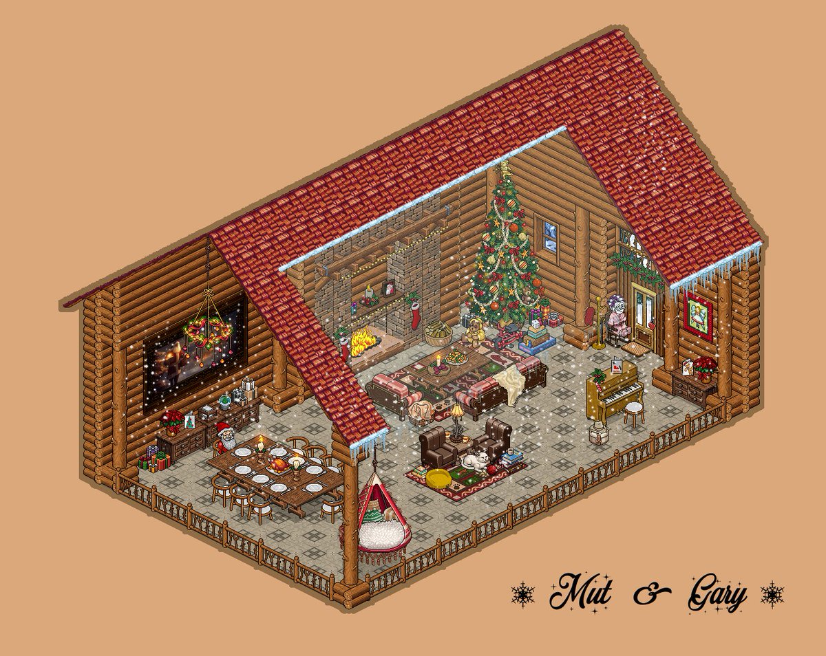 Construcción Cabaña de Navidad, con la ayuda de :

@MutBaw

#Habbosalas #Baw #HabboConstruccion #HabboBaw #Habbo #Habboh