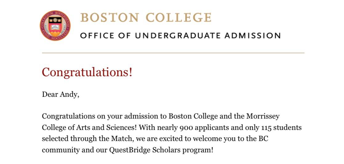 CONGRATULATIONS TO SENIOR <a href="/andygzn/">AndyGZN</a> Andy Guzman for his college acceptance.  Keep up the hard work. <a href="/lancerathletics/">Lancer Athletics Denver</a> <a href="/_rodriguezj6/">Juan P. Rodriguez</a>