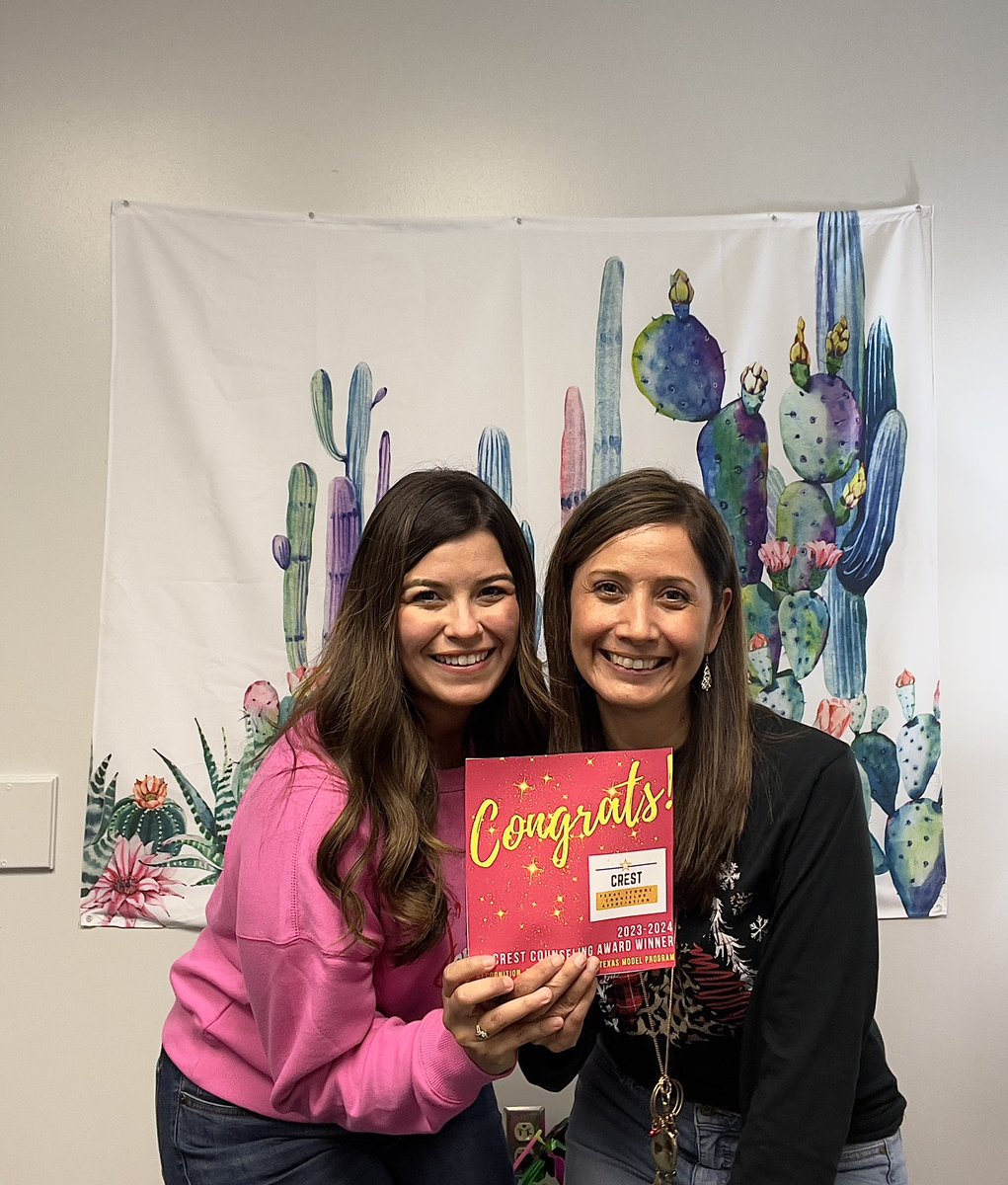 es_burke's tweet photo. Congratulations to W.Z. "Doc" Burke Elementary School for being one of an elite group of schools from across the state to win the CREST Award for Counseling Excellence for 2023-2024.
#CRESTwinner @NISDBurke 
@TxSCATweet @NISDCounseling @NISD https://t.co/ltGIzxRSkh