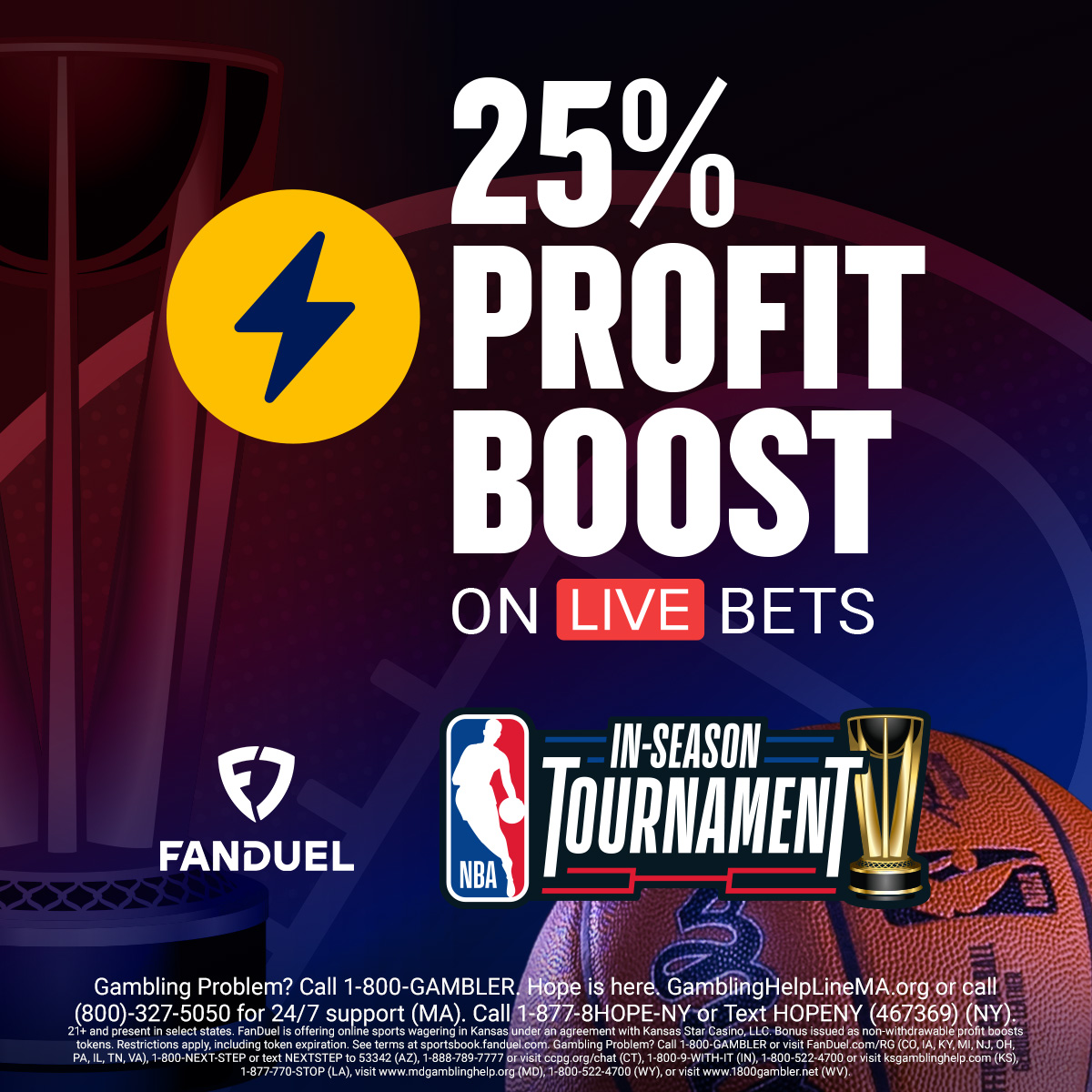 FanDuel Masters Profit Boost