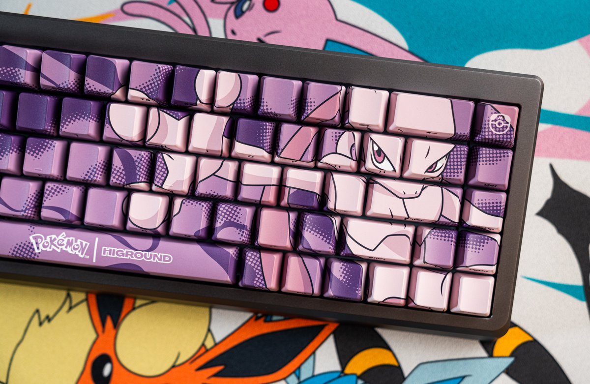 PokemonRestocks's tweet photo. First look at the Pokemon x Higround Gaming Keyboard Collection available on December 8th at 12PM PST! 🔥 #Pokemon https://t.co/KluZDDI93r