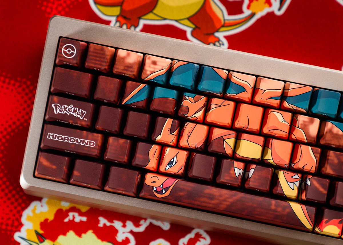 PokemonRestocks's tweet photo. First look at the Pokemon x Higround Gaming Keyboard Collection available on December 8th at 12PM PST! 🔥 #Pokemon https://t.co/KluZDDI93r