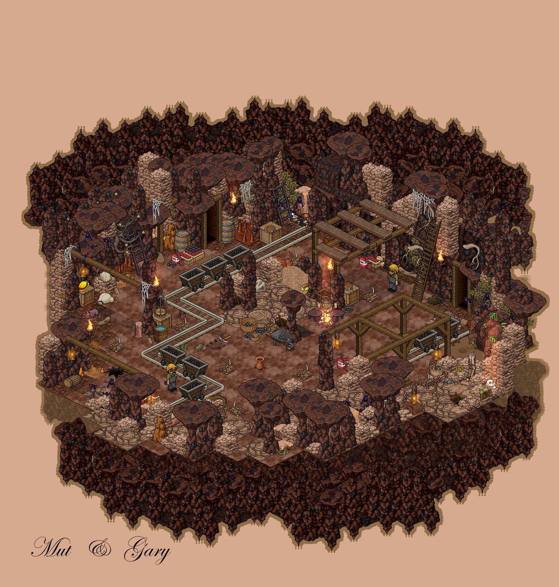 Construcción Mina, con la ayuda de :

@MutBaw

#Habbosalas #Baw #HabboConstruccion #HabboBaw #Habbo #Habboh