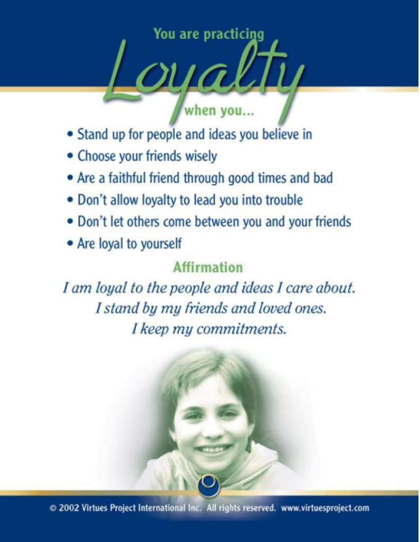 How is Loyalty speaking to you?
Please comment, like and share
#TheVirtuesProject #VirtuesPick #VirtuesEducatorCards #InspiringVirtuesGlobally #loyalty #LoyaltyIsRoyalty #loyaltyiseverything #SchoolsofVirtue #VirtuesWithin #Virtues