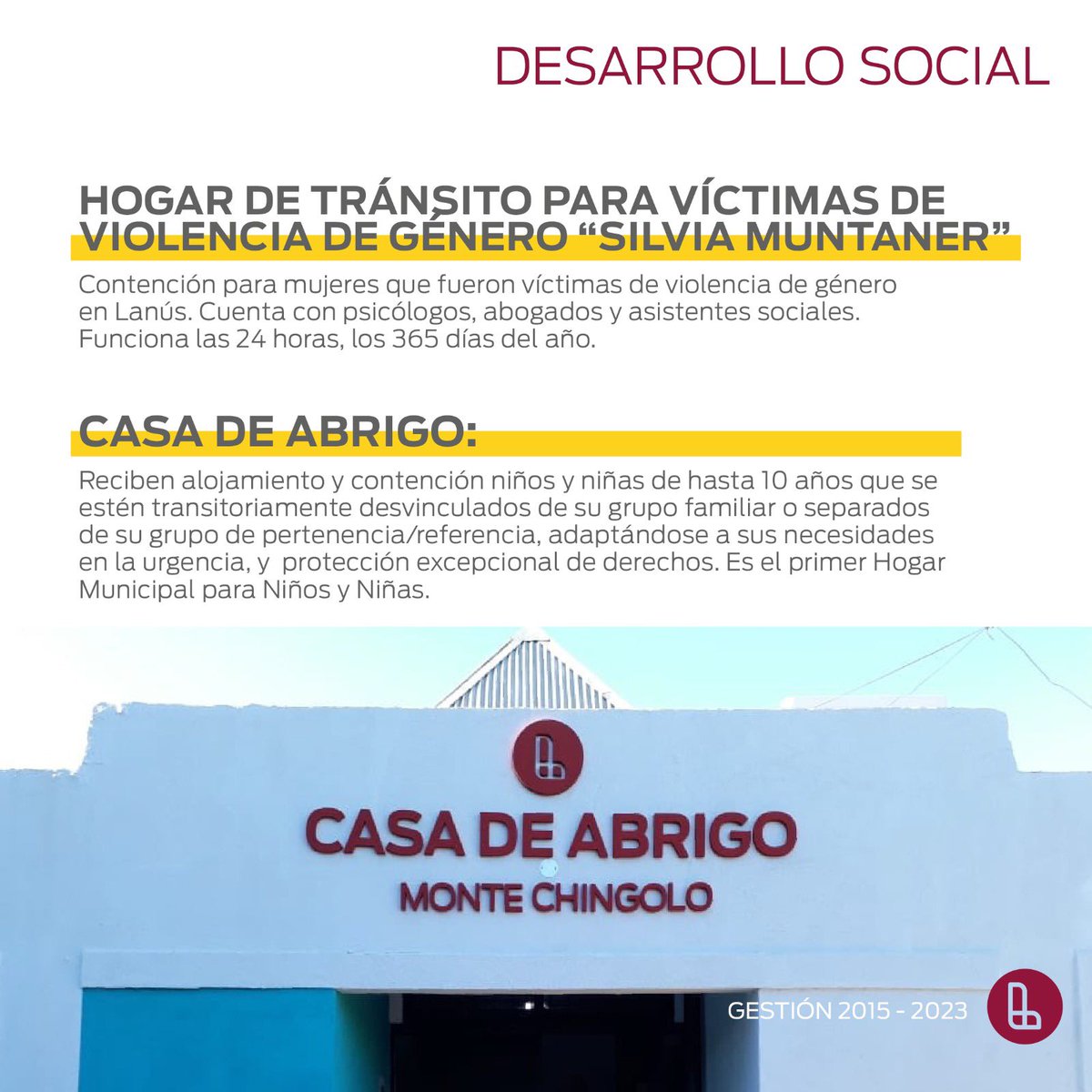 Nestorgrindetti's tweet photo. Creamos un hogar de tránsito para víctimas de violencia de género que funciona las 24 horas, los 365 días del año y una casa de abrigo para niños de hasta 10 años de edad que se encuentran desvinculados de su grupo familiar o separados de su grupo de pertenencia. https://t.co/SbZKSwhs25