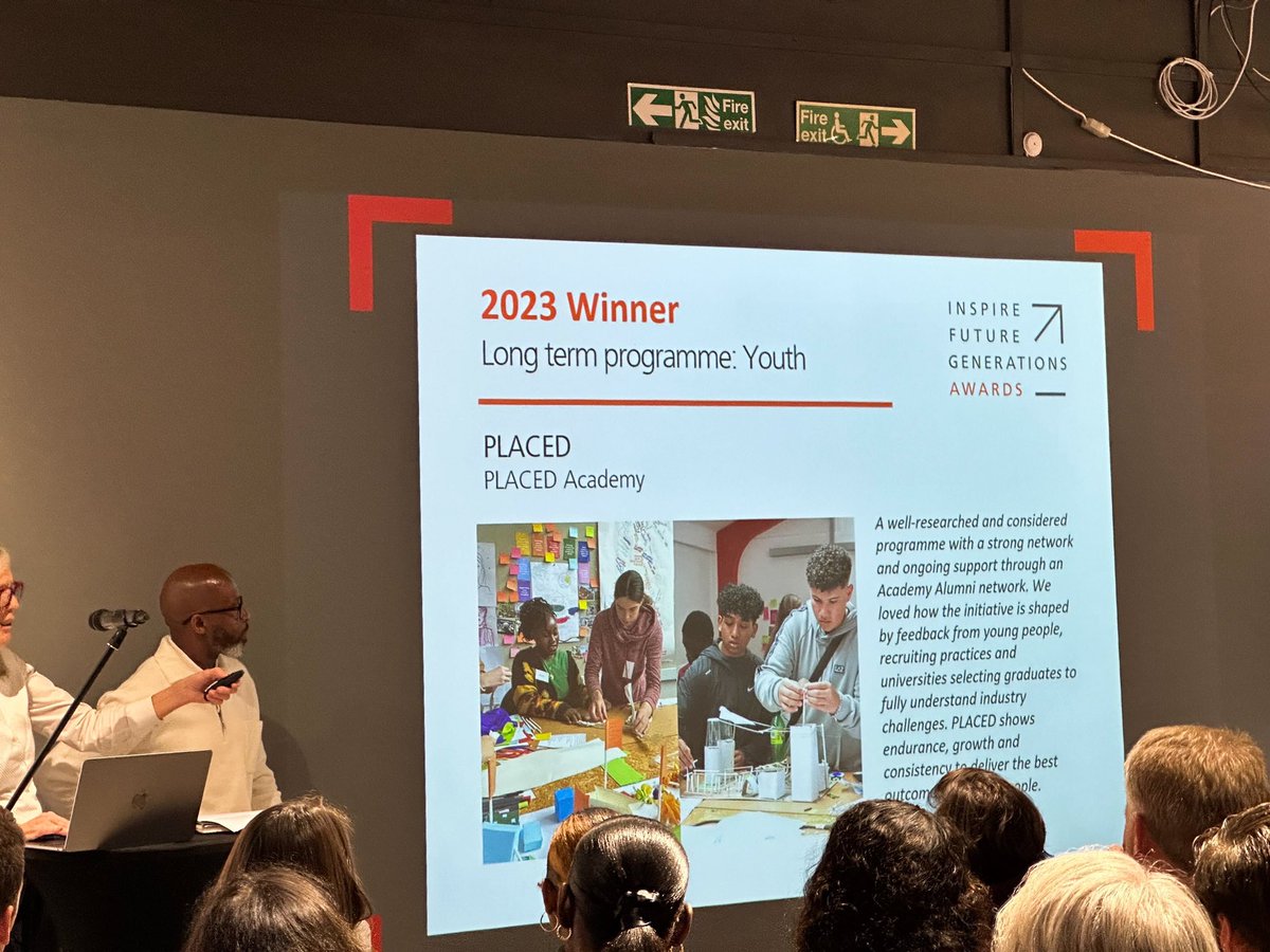 PLACED (@placeded) on Twitter photo We are delighted to announce that this evening we won the ‘Long Term Programme: Youth’ award for #PLACEDAcademy at the <a href="/thorntoneducat1/">Thornton Education Trust</a> #IFGAwards23 👏
Thank you so much for a wonderful evening! #PLACED We are delighted to announce that this evening we won the ‘Long Term Programme: Youth’ award for #PLACEDAcademy at the <a href="/thorntoneducat1/">Thornton Education Trust</a> #IFGAwards23 👏
Thank you so much for a wonderful evening! #PLACED