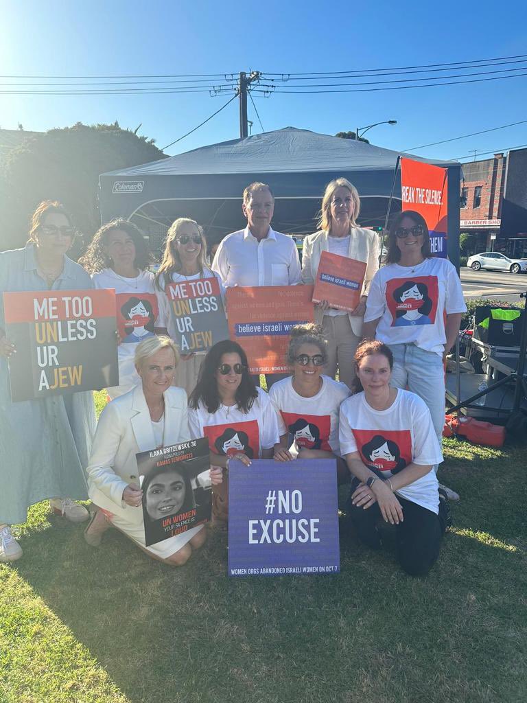 NO EXCUSE for ignoring gender-based violence against Israeli women on Oct 7. We need to stand in solidarity with the girls and women who have suffered gender violence. Thank you Kylie Moore Gilbert for sharing your experience &amp; standing up for others . #noexcuse #unwomen