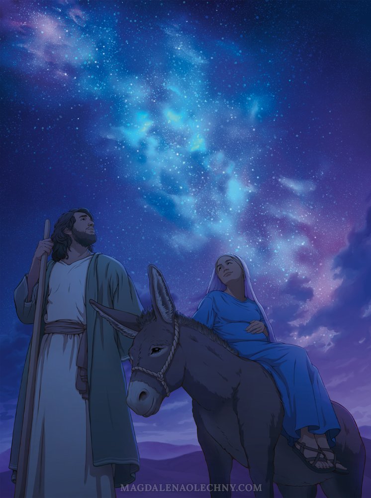 molechny's tweet image. Hi #CatholicTwitter, may I offer you some Advent artwork in this trying times?