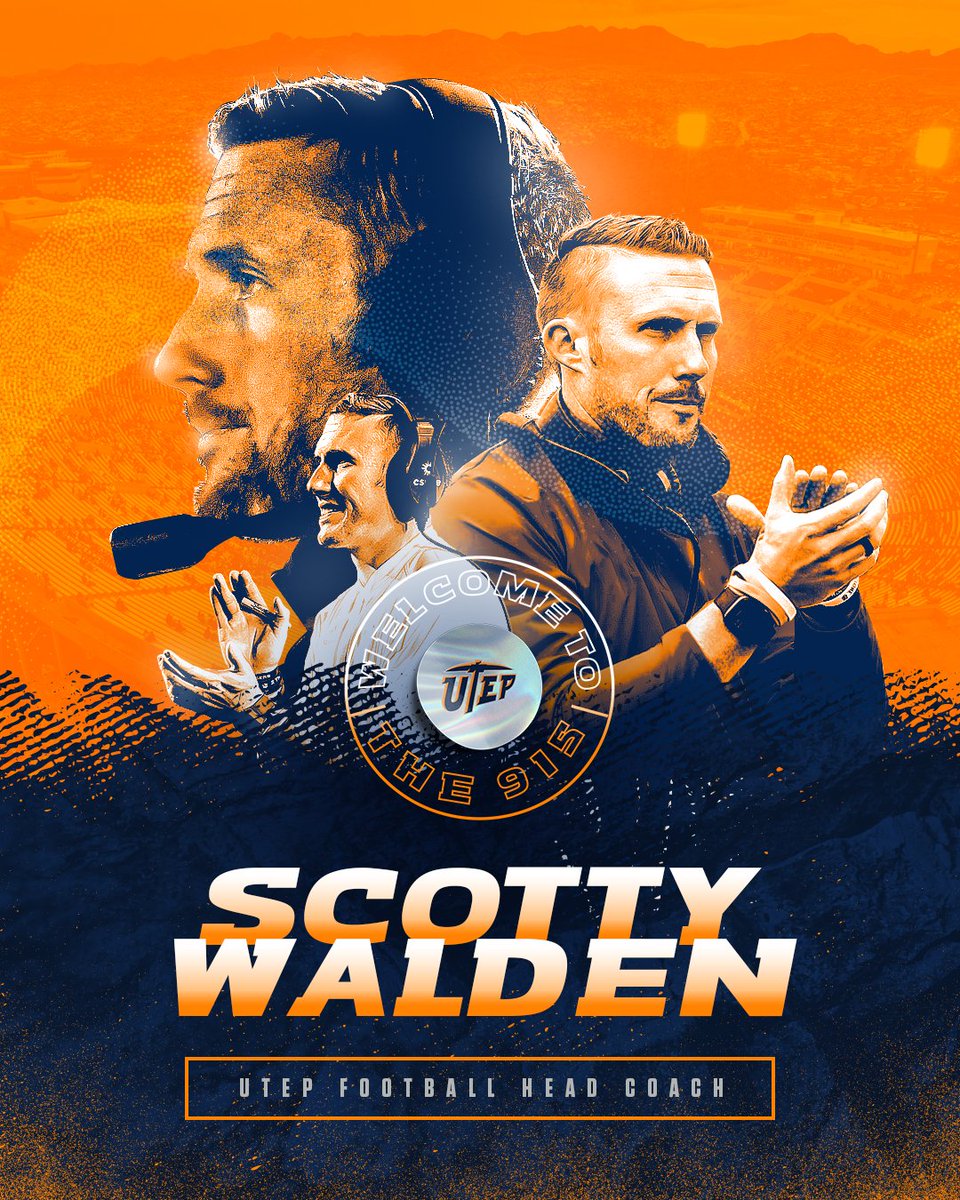 A young and energetic offensive mind. 

Welcome to the 915, Coach Walden! 

📰 bit.ly/47FKyzS 

#PicksUp