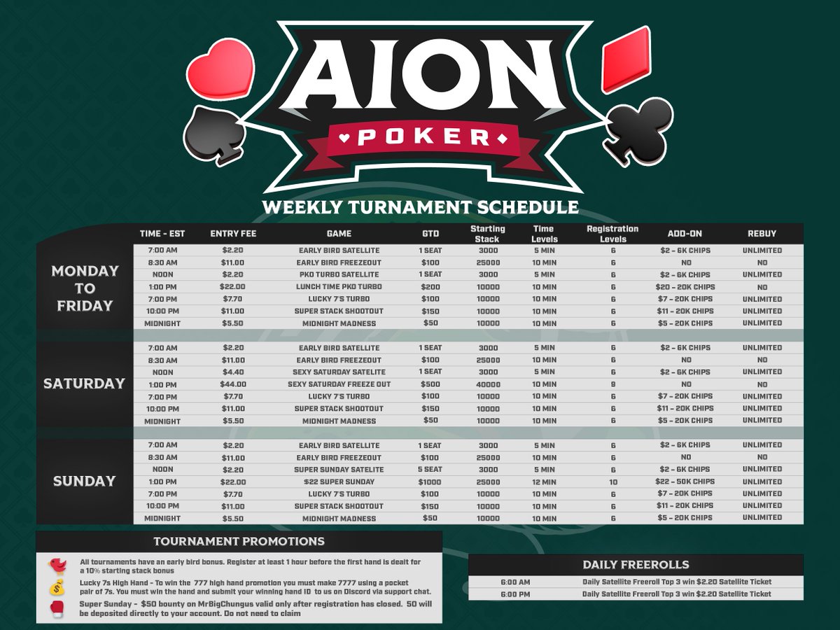 Aion Poker tweet media