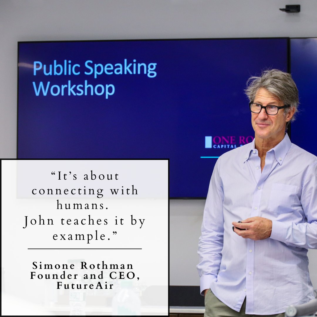 John Bowe (@johnfbowe) on Twitter photo 2 Virtual workshops Thursday, December 7th: 
johnfbowe.com/events
Like Simone said, the core of public speaking is connecting. I can help you craft a speech that will resonate with your audience and keep you confidently communicating— from the boardroom to everyday life. 2 Virtual workshops Thursday, December 7th: 
johnfbowe.com/events
Like Simone said, the core of public speaking is connecting. I can help you craft a speech that will resonate with your audience and keep you confidently communicating— from the boardroom to everyday life.