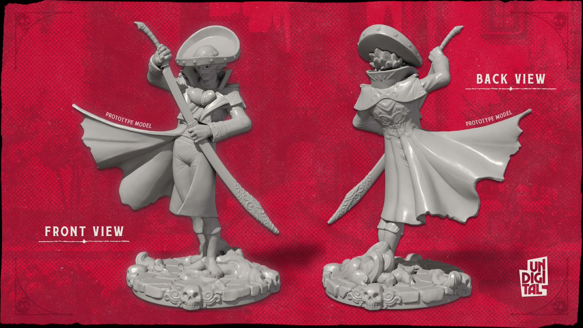 Check out this thread for details of La Sombra Figure. 👀🧵

Only three days left to add it to your tier! 🤩bit.ly/MCLKickstarter 

#MariachiLegends #Pixelart #Gamedev #indiegame #indiedev #Metroidvania #Kickstarter