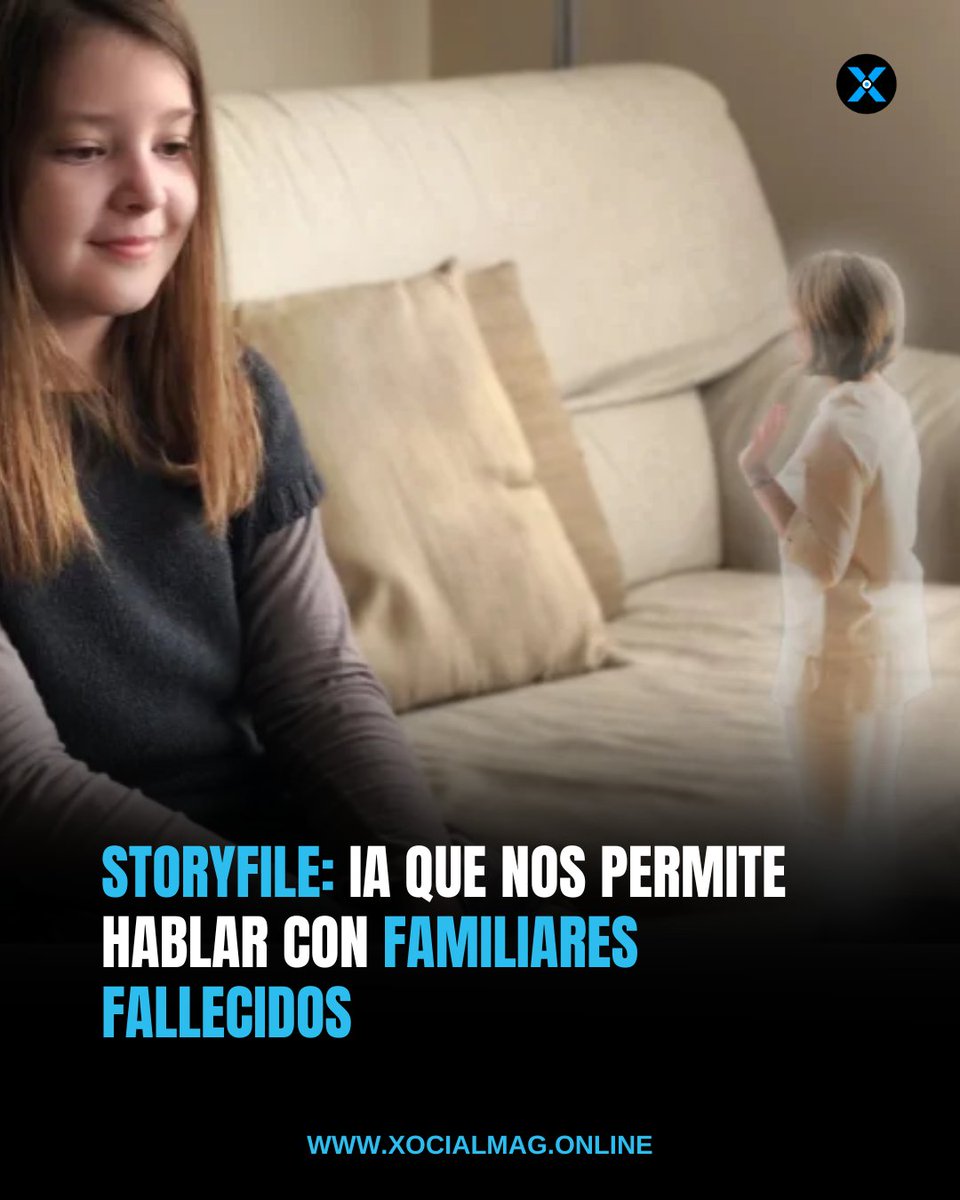 XocialMag's tweet photo. StoryFile, fundada por Stephen y Heather Smith, es una herramienta invaluable para recordar y aprender de quienes ya no están con nosotros. 

Descubre más sobre StoryFile ...👉 https://t.co/mMDlSpWMtm

#StoryFile https://t.co/YabGKw53Sx
