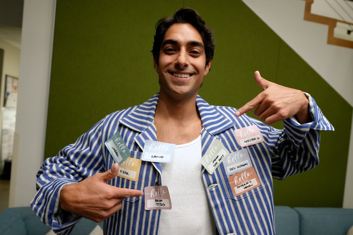 starwars's tweet image. hey it’s @EmanEsfandi guess where i am today??? 👀 #Ahsoka