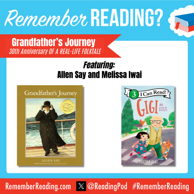 🎧 Dive into the power of storytelling and the importance of diverse representation in children's literature! Join Allen Say and Melissa Iwai as they celebrate the 30th anniversary of the timeless classic, Grandfather's Journey. 📘✨ #RememberReading

harpercollins.com/pages/remember…
