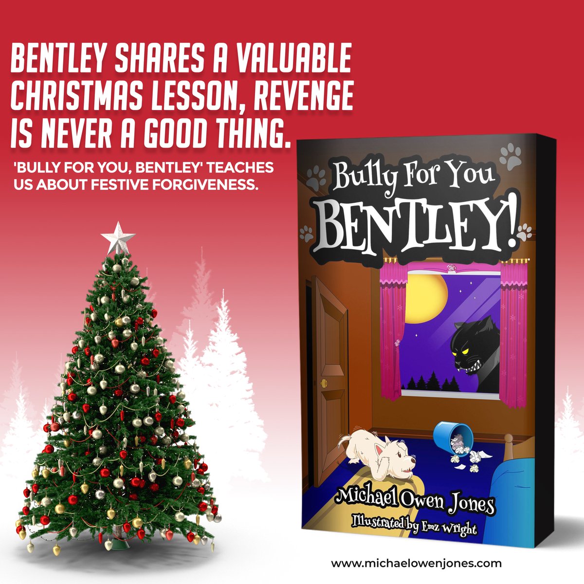 Let Bentley's wisdom inspire kindness and compassion this holiday.

Website: michaelowenjones.com
Book: amazon.com/dp/B00L9K5WXU

#FestiveForgiveness #HeartwarmingReads #FestiveFamilyFun #ChristmasMagic #ParentingJoy #HolidayCheer #SantaSquad #FestiveParenting #HolidayHelpers