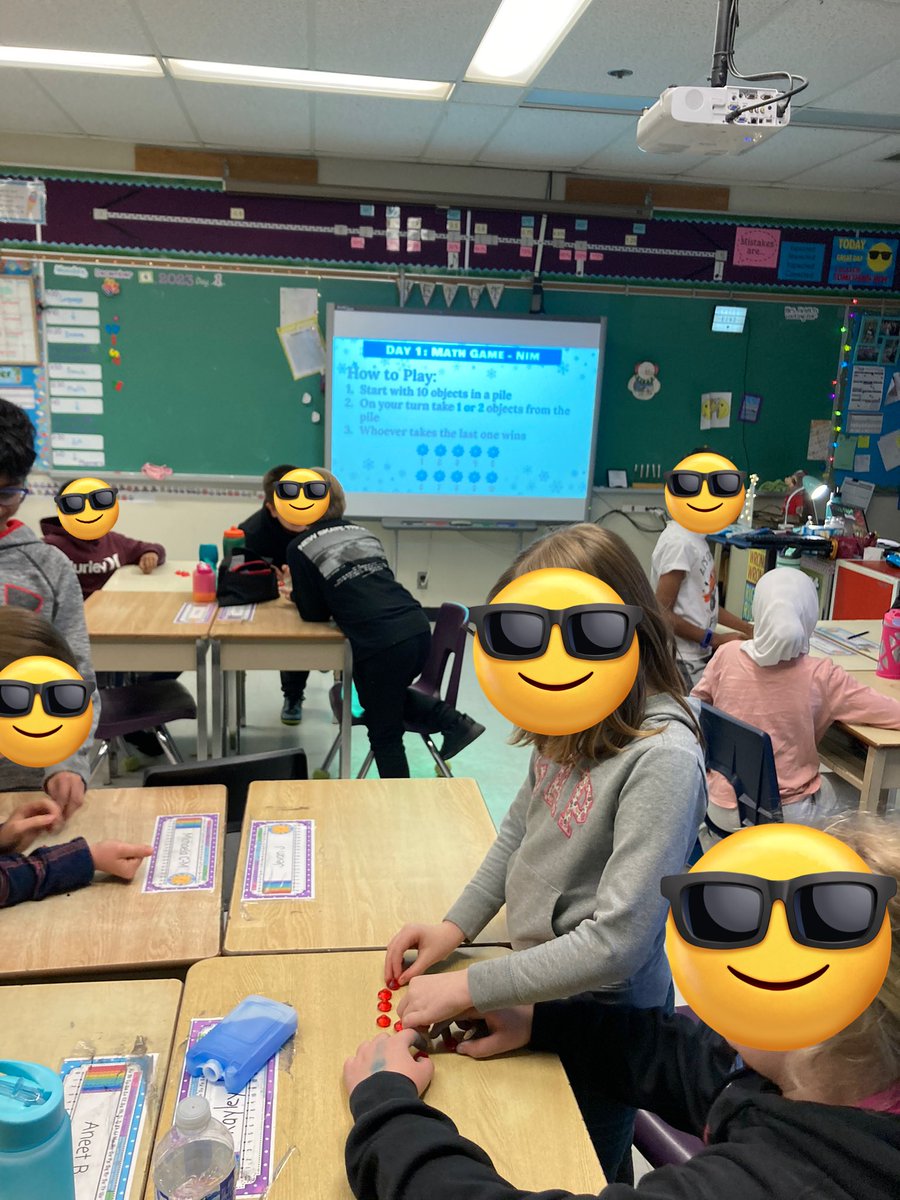 Day 1 of #decembermathchallenge in #mrsheidtsgrade4. <a href="/WilfridJuryPS/">Wilfrid Jury PS</a> <a href="/tvdsbmathk8/">tvdsbmath</a>