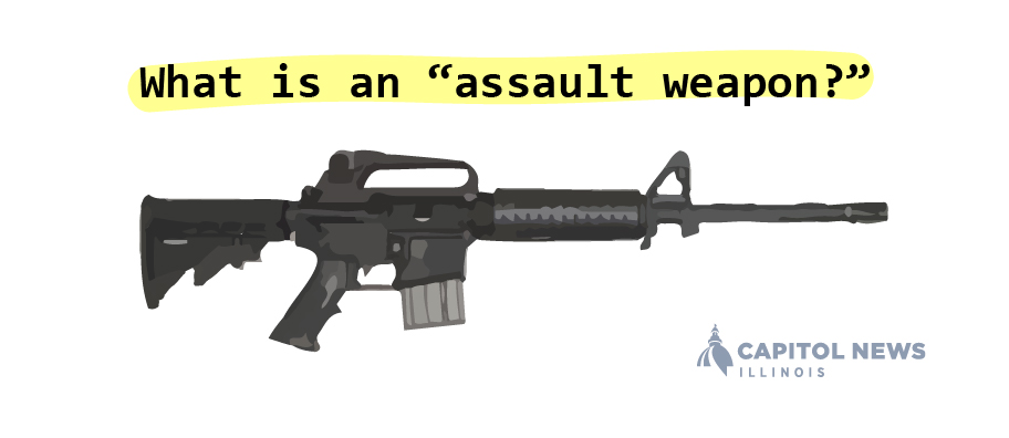 This year, Illinois banned assault weapons. As someone who grew up around guns, I've never been clear on what people mean when they say 'assault weapon.' So I spent the past few weeks trying to figure out just how to explain what is (and isn't) banned in Illinois.