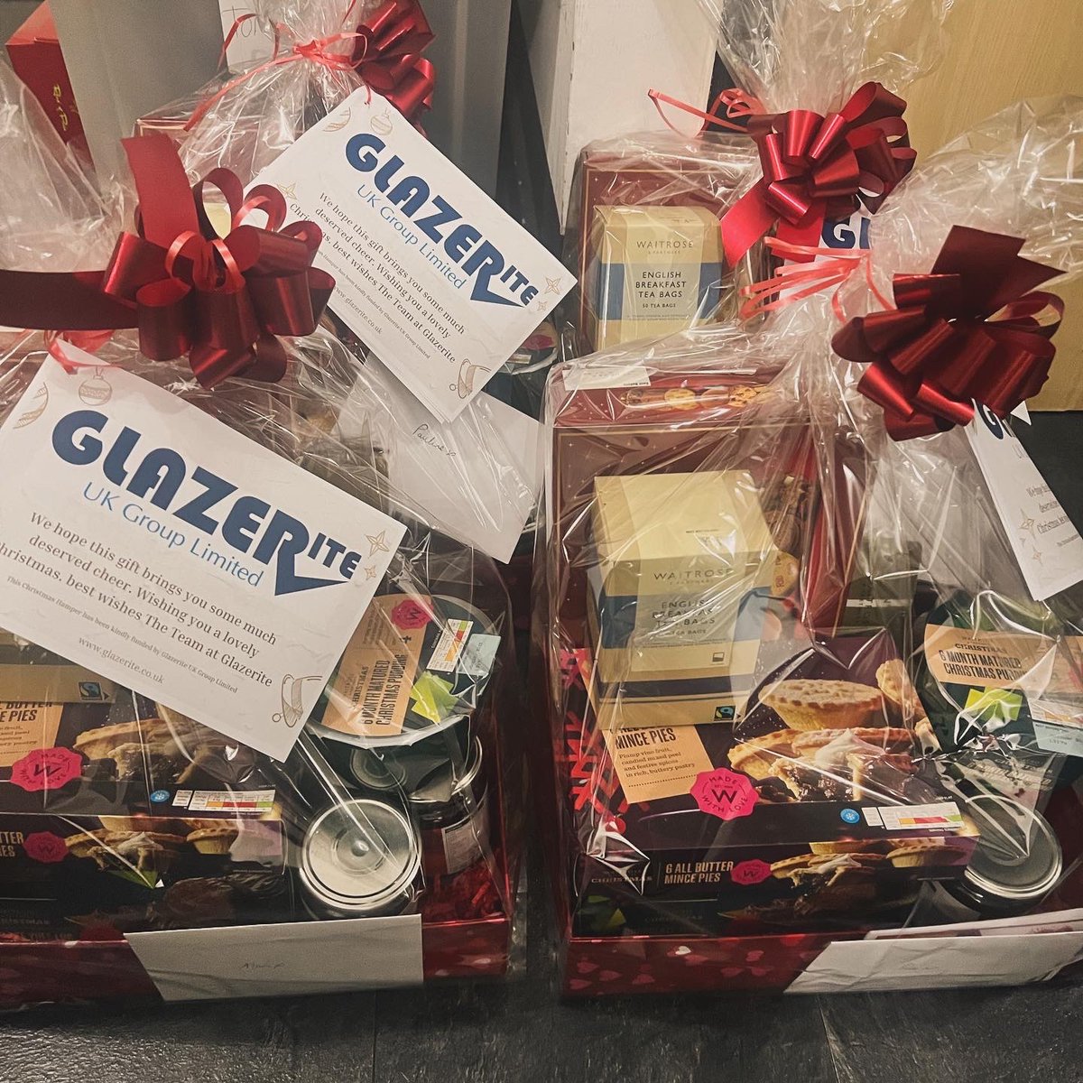 Absolutely loved surprising adult #cancer patients with our charity @uk_tlf #Christmas Hampers funded by @GlazeriteLtd The joy & happy tears were priceless. Help us continue the spirit of giving - donate to our 25 days of giving - justgiving.com/page/tlf25days… #ChristmasGifts