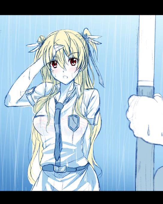 (ちなみに、昔描いたこの2枚の続きという依頼でした。落書きとはいえ昔の自分細かい所雑ぅい!(;'Д`) 