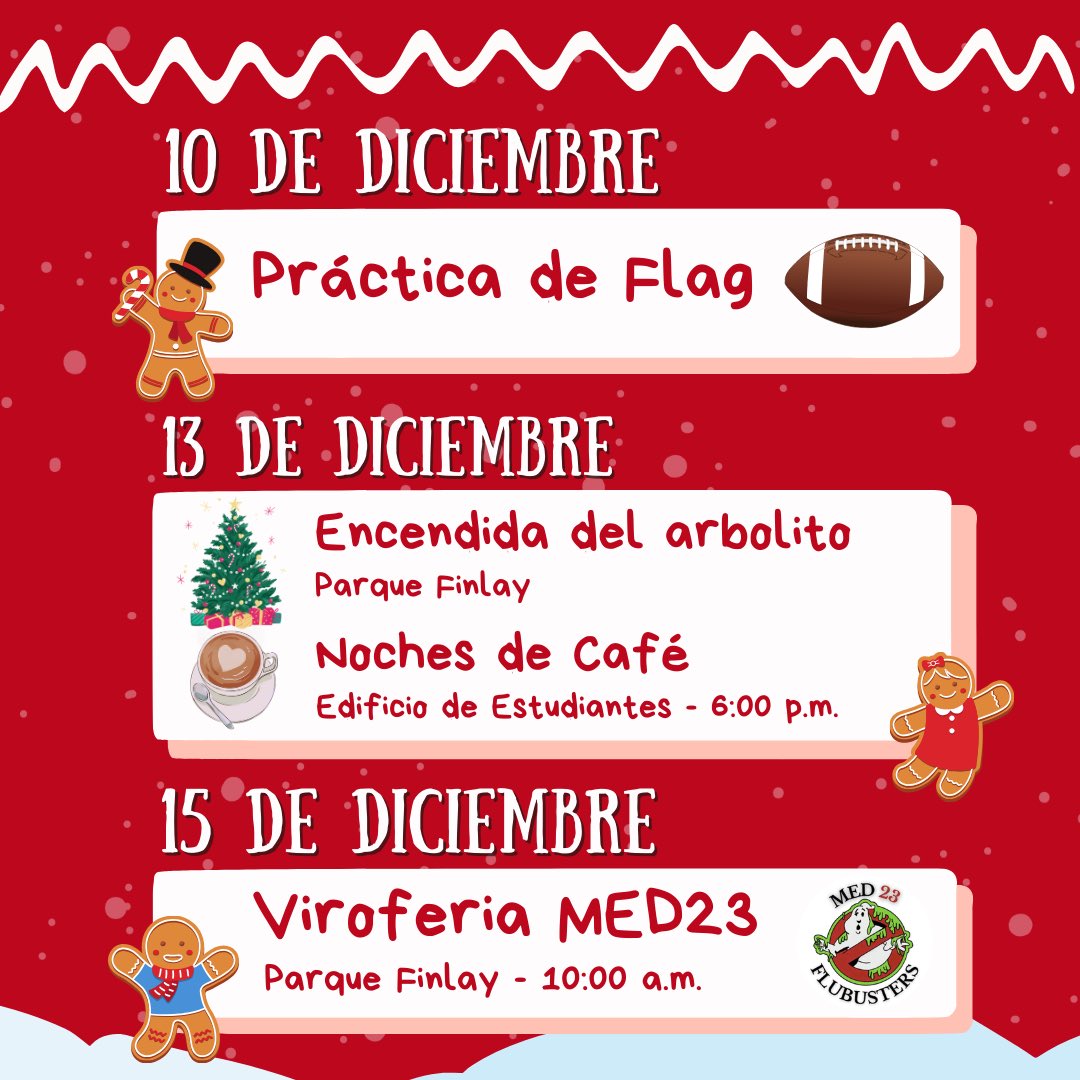 🎄CALENDARIO DE ACTIVIDADES - NAVIDAD AEMP🌟

En esta época especial de compartir momentos llenos de amor y solidaridad con los demás, la AEMP te invita a participar de las diferentes actividades que tenemos preparadas para ti durante el mes de diciembre☃️🎊