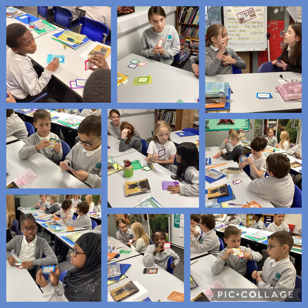 BriarHillSch's tweet photo. @BriarHillSch @EnigmaMathsHub #goingforgold #maths @NWarr1n #year4 loved using the #timestable cards to deepen their understanding today. A fun, engaging and positive interactive resource.
Mrs P
#BriarHillBeacons #BriaHillBuzz https://t.co/FqIi78Qx22
