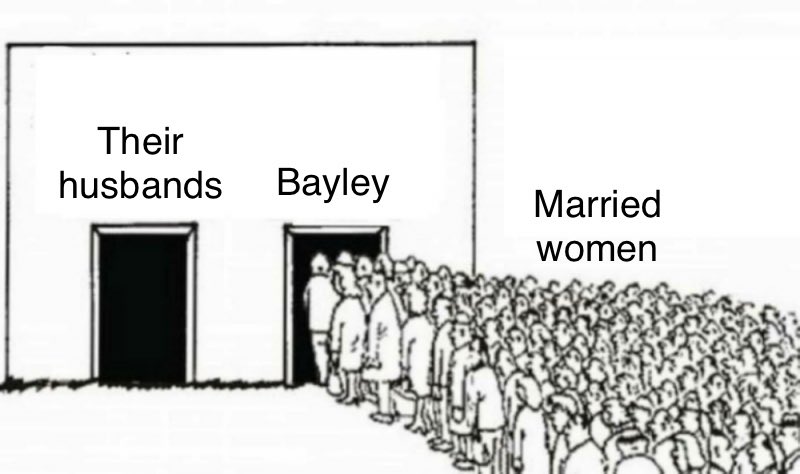 evergreen meme #BayleyIsHot