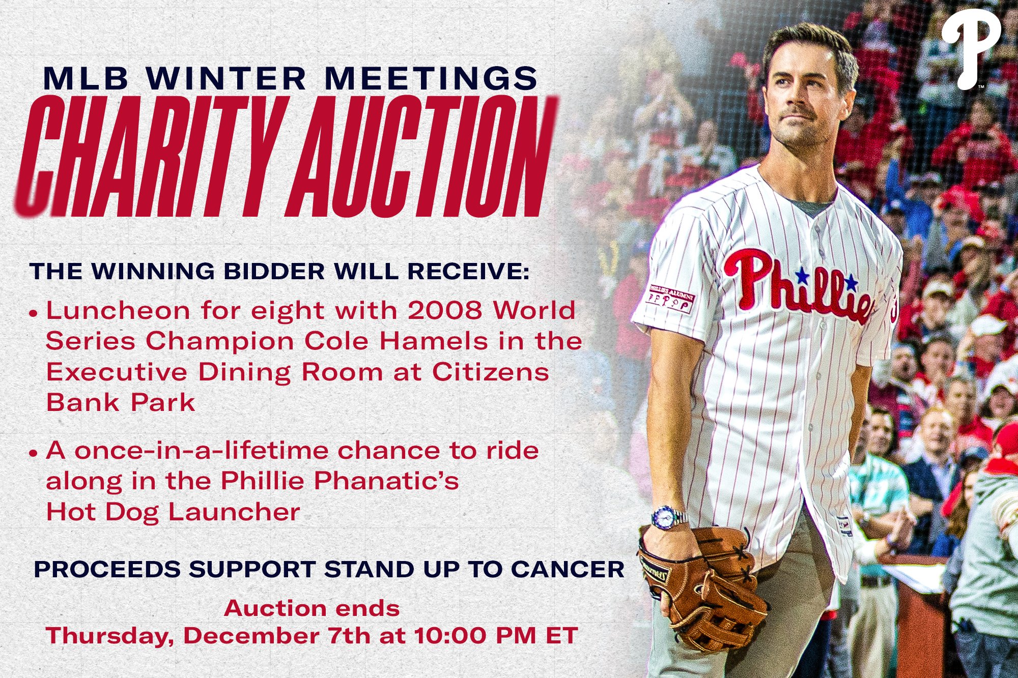 Winter Meetings Charity Auction 2023 to support SU2C